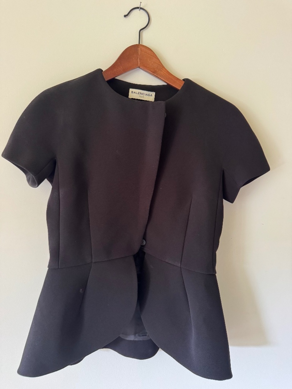 Balanciaga Peplum Jacket